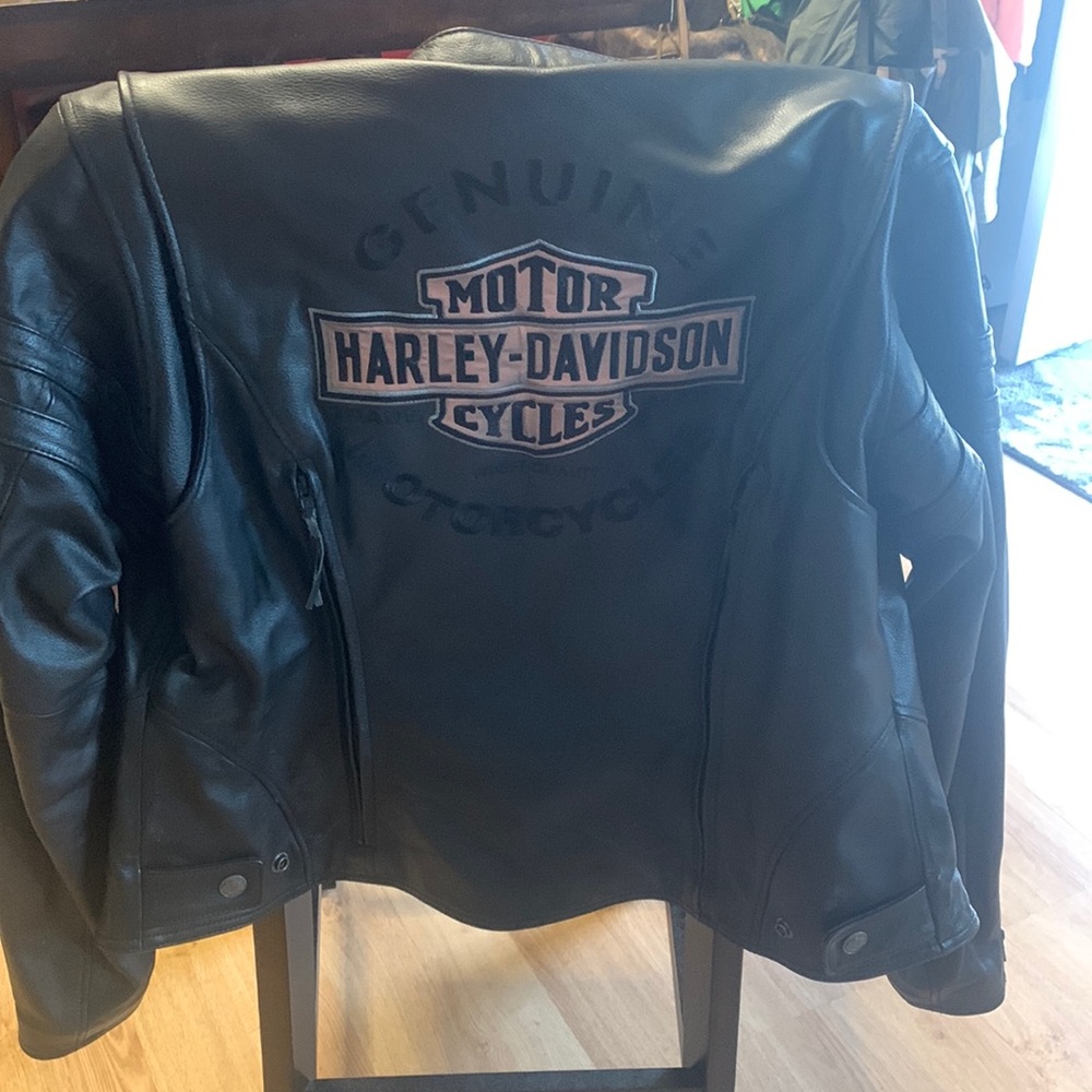 Like new leather riding jacket only worn a couple of times need to sell